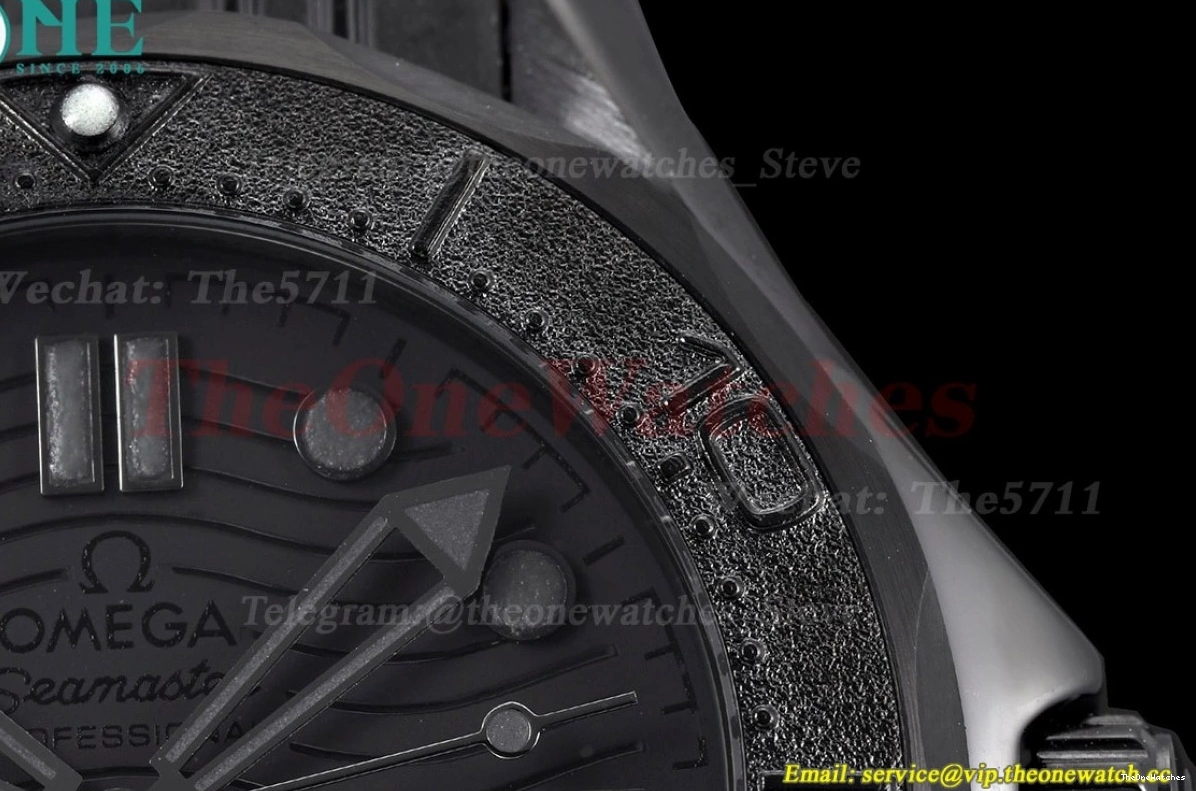 42mm PVD Seamaster Black MY8215 300m Dial PVD GDF 0130